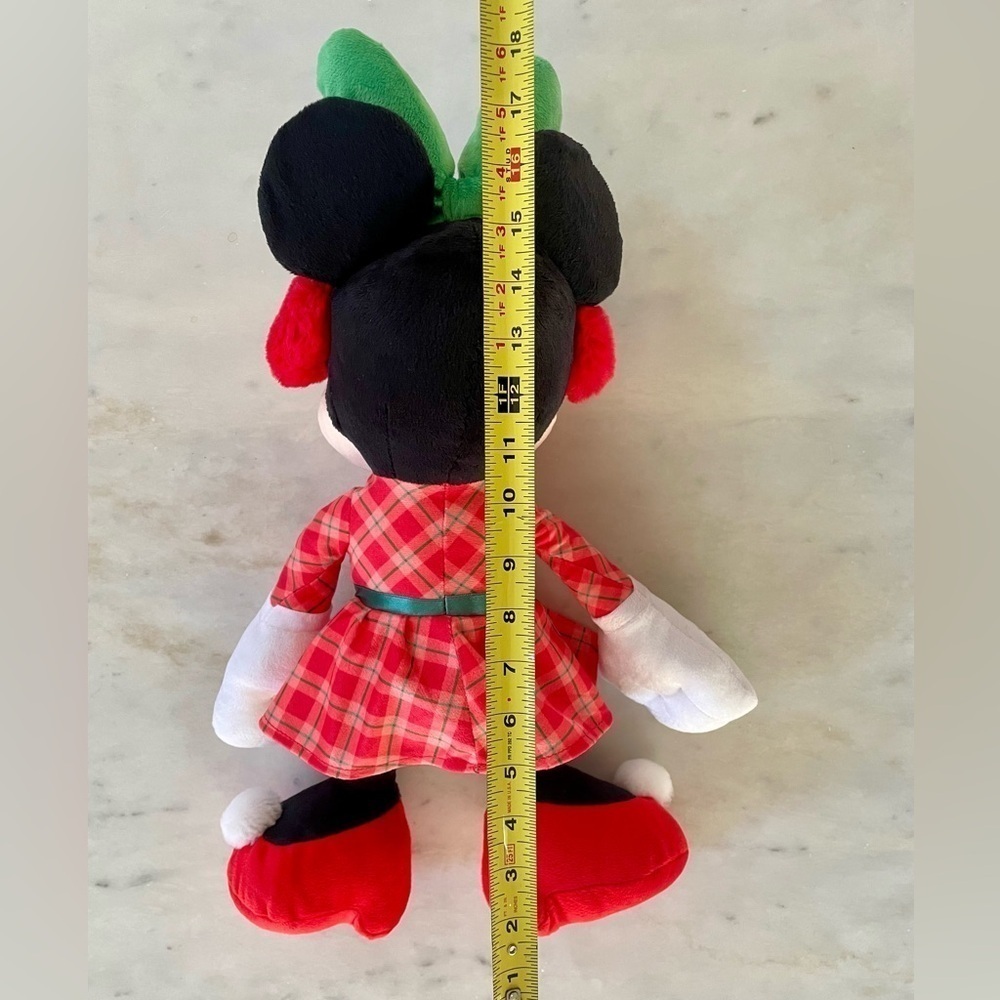 NWOT Disney Holiday Mickey Mouse and Minnie Mouse Plush Toys - Picture 8 of 8